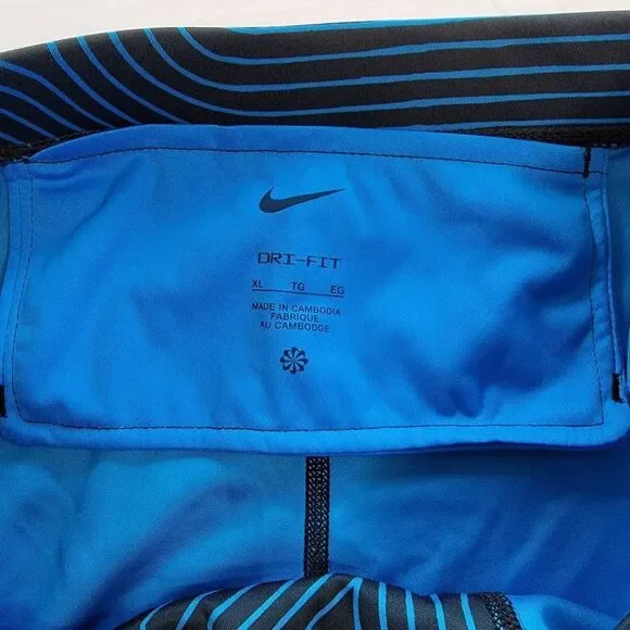 Nike Dri-Fit Challenger Sanctuary Training Tights Men's XL Blue FB9034-406